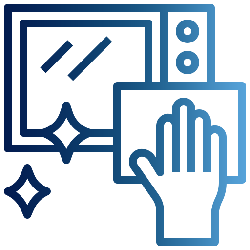 Inside appliance cleaning service icon